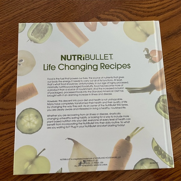 NutriBullet Life Changing Recipes Cookbook - Picture 2 of 3